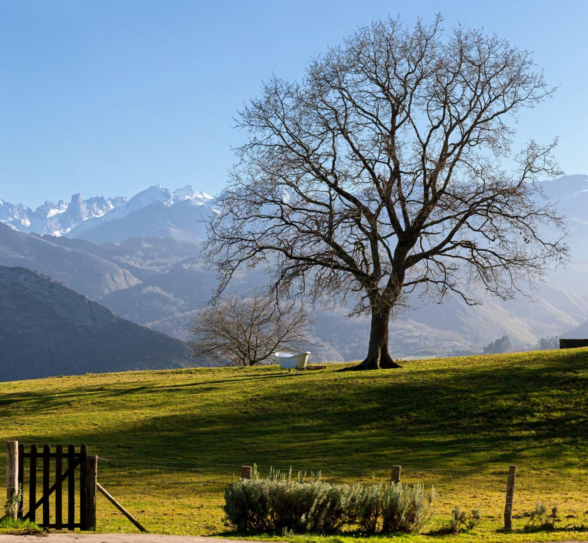 La Montana Magica Hotel Rural Vibano Kültér fotó